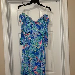 Lilly Pulitzer off shoulder dress